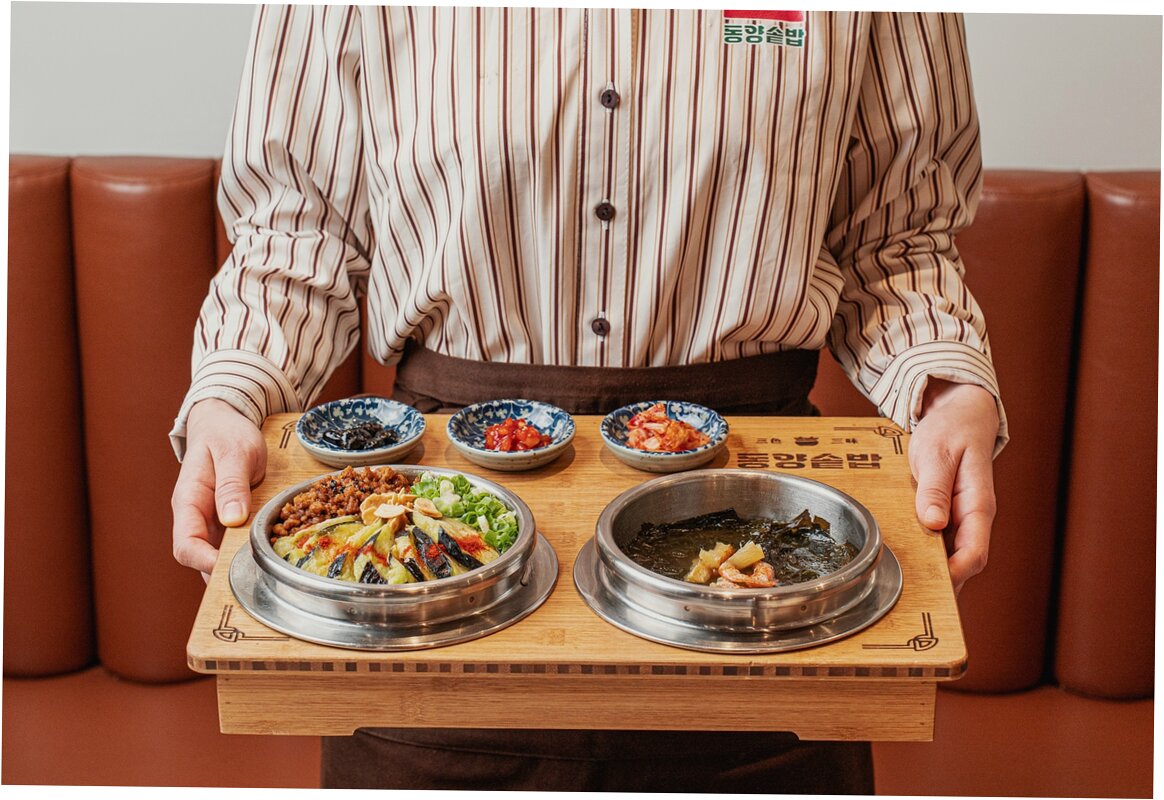 동양솥밥 메뉴 구성